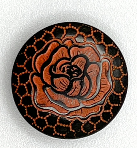 Antique carved rose vegetable - carved,
