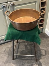 Vintage 45cm Copper Jam Pan -