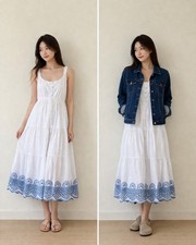 Seraphine white Maxi Dress UK