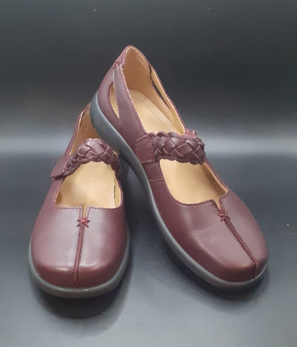 Hotter shake maroon leather - maroon,