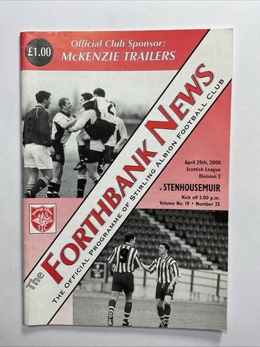 Stirling albion - stirling, v