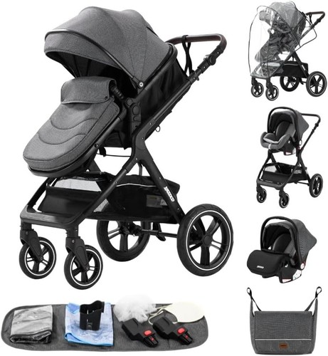 Luxury baby travel - 3-in-1,
