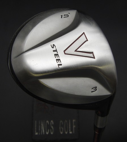 Taylormade steel 3 wood - v, 15°