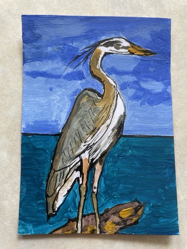 Aceo original miniature - aceo,