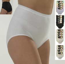 6 Pack Ladies Briefs Maxi