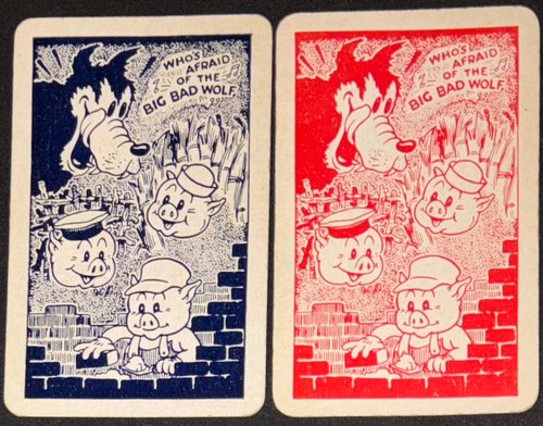 Swap playing cards vintage - -,