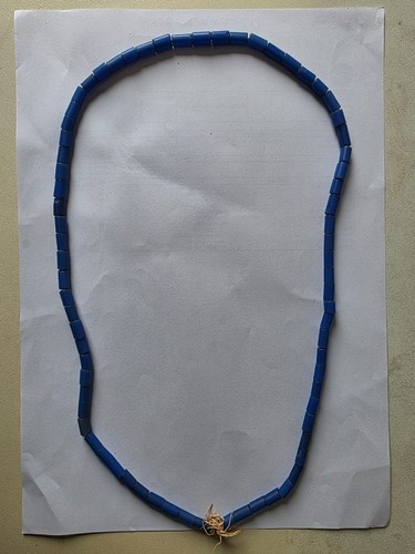 Antique african segi blue - african,