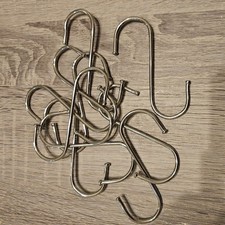 10 Pcs S Hooks Stainless Steel