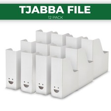 12x IKEA TJABBA  White