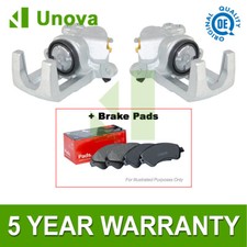 Brake Calipers + Pads Rear
