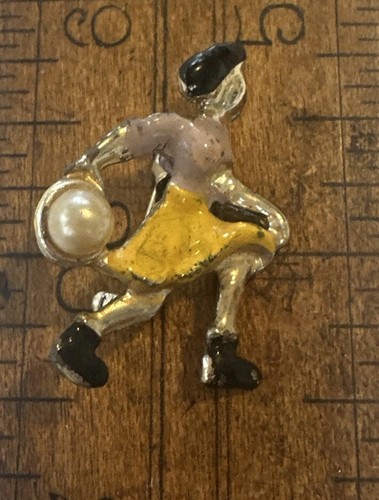 Vtg enamel wear lady - vtg,