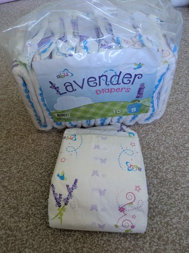 Rare abu lavender diaper - abu,