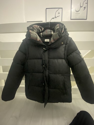Burberry puffer jacket - jacket, black