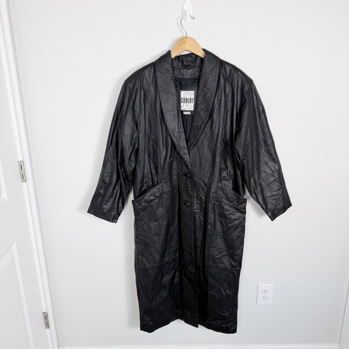 Vtg comint leather - comint,