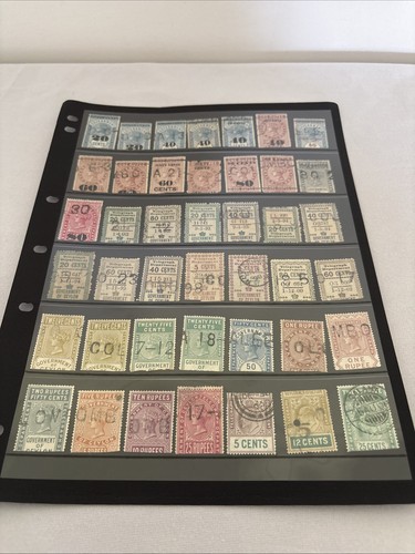 Ceylon telegraph revenue stamp - ceylon,