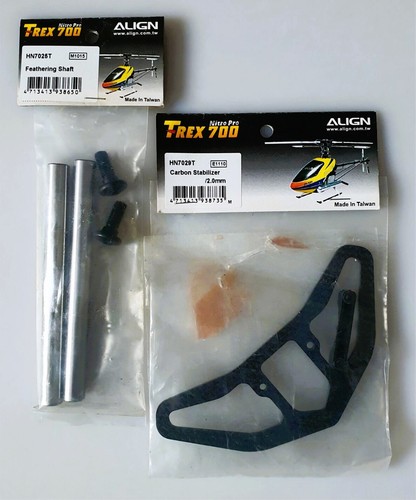 Align rex 700 spares - align, t-rex