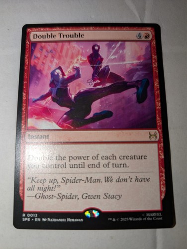 Double trouble spiderman - trouble,