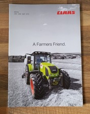 Claas Axos 340,330,320,310 Series  Tractor Brochure