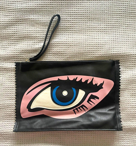 Atmosphere black faux leather - faux,