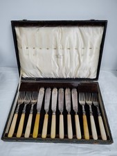 Mappin & Webb Silver Plate Cutlery Set in Original Box - T17