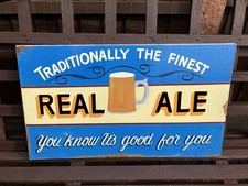 Real Ale Sign 3’ X 14”