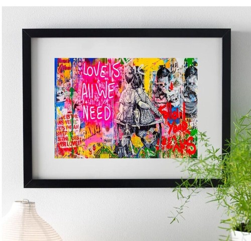 All need love banksy - all, is