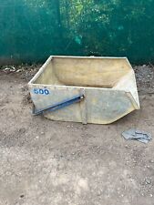 500Ltr Lifting Equipment Crane Skip £300+va Mortar Concrete Boat Boscaro Conquip