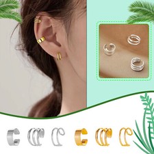 Cuff Earrings 925 Sterling