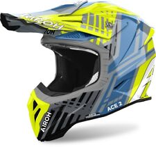 Airoh Aviator ACE 2 Proud Motocross Helmet 2025 Carbon Fiber ECE 22-06 ACU GOLD