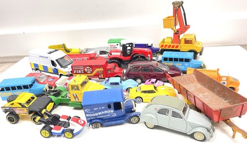 Vintage toy car joblot - toy,