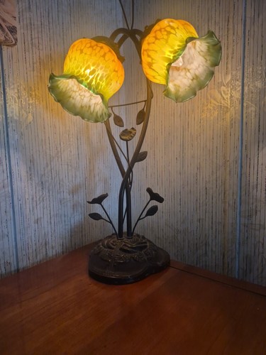 Vintage art deco pond - art,