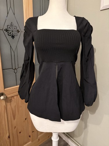 Bnwt zara black square - bnwt,