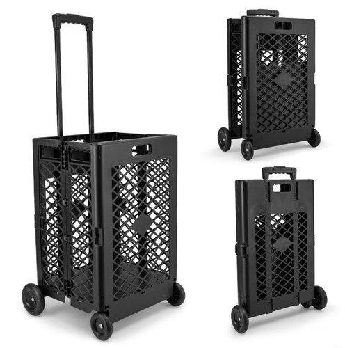 65l foldable shopping trolley - shopping,