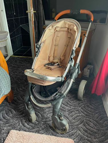 Icandy beige single - beige, pushchair