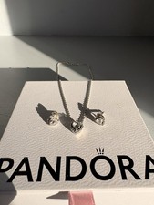 Pandora Heart Necklace & Stud