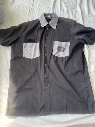 Retro kona work shirt - work, black