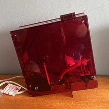 Vintage Habitat Red Perspex