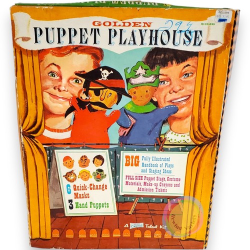 Vintage 1959 golden puppet - vintage,