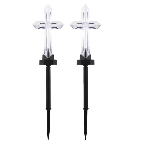 Pcs cemetery solar lights - 2,