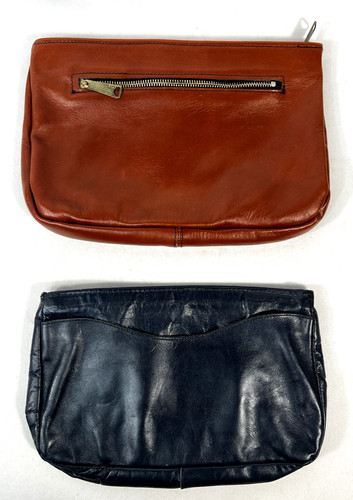 Vtg 70s leather - leather, lot
