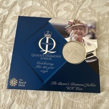 Royal Mint 2012 The Queens Diamond Jubilee Coin Sealed