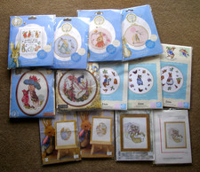 BEATRIX POTTER CROSS STITCH KITS LOT 2 PICK & MIX