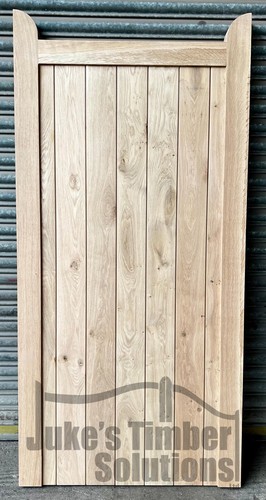 Oak side gate framed - side, &