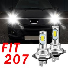 FOR 207 2006-2016 H7 6000K LED