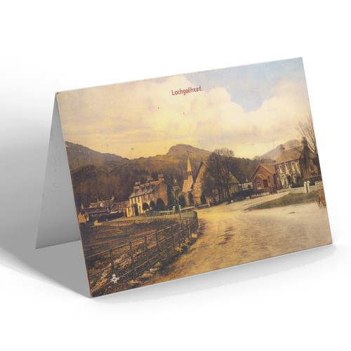 Greeting card vintage - greeting,