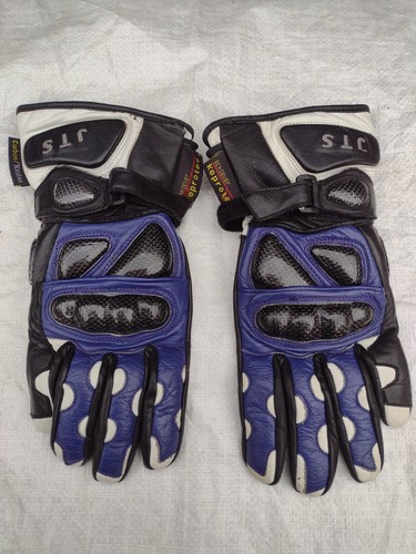 Jts motorcycle gloves blue - motorcycle, gloves.