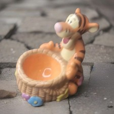 Disney Winnie The Pooh Tigger Character Ceramic 12cm Egg Cup Collectable (Used)