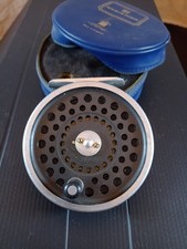Hardy Marquis #8/9 trout fly reel with Hardy pouch