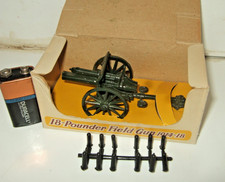 Rare Vintage Crescent Models No 1249, 18 Pdr Quick Fire Gun & Shell Sprue, Boxed
