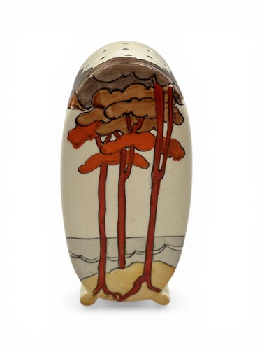 Clarice cliff coral firs - coral,